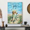 Turtle Today I Choose Joy Canvas Wall Art Featuring Bible Verse And Scripture For Faith Based Christian Decor