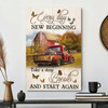 Every Day Is A New Beginning 4 Canvas Wall Art Featuring Bible Verse And Scripture For Christian Motivation