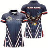 Goofygear Customized Eagle American 8 & 9 Ball Billiard Shirts For Women, Patriotic Billiard Flag Team Jerseys