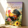 Start Each Day With A Grateful Heart 7 Canvas Wall Art With Scripture And Bible Verse For Uplifting Christian Decor
