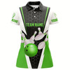 Goofygear Bowling Shirts For Women Custom Name And Team Name Strike Bowling Ball And Pins, Team Bowling Shirts Style 3