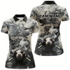 Goofygear Personalized Black White 8 Ball Pool Hazy Smoke Billiard Shirts For Women Custom 3D Billiard Jerseys