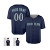 Personalized Men's Seattle Mariners Baseball Jersey Navy Alternate Style - Custom Team, Name & Number