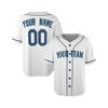 Personalized Men's Seattle Mariners Baseball Jersey White Home Style - Custom Team, Name & Number
