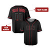 Personalized Men's Cincinnati Reds Baseball Jersey Black - Custom Name & Number