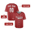 Personalized Men's Cincinnati Reds Baseball Jersey Red Alternate Style - Custom Team, Name & Number