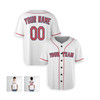 Personalized Men's Boston Red Sox Baseball Jersey White Alternate Style - Custom Team, Name & Number