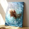 Be Still And Know That I Am God Psalm 46 10 Christian Canvas Wall Art With Bible Verse And Scripture Decor