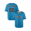 Personalized Men's Miami Marlins Baseball Jersey Sky Blue Alternate Style - Custom Team, Name & Number