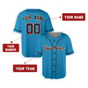 Personalized Men's Miami Marlins Baseball Jersey Sky Blue Alternate Style - Custom Team, Name & Number