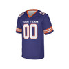 Personalized Men's Denver Broncos Football Jersey Blue Throwback Style - Custom Team, Name & Number