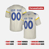Personalized Men's Los Angeles Rams Football Jersey Bone Fan Style - Custom Team, Name & Number