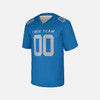 Personalized Men's Detroit Lions Football Jersey Blue Alternate Style - Custom Team, Name & Number