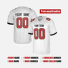 Personalized Men's Tampa Bay Buccaneers Football Jersey White Fan Style - Custom Team, Name & Number