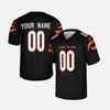 Personalized Men's Cincinnati Bengals Football Jersey Black Fan Style - Custom Team, Name & Number