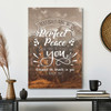You Will Keep Him In Perfect Peace Isaiah 26 3 Canvas Art With Peaceful Christian Encouragement