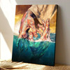 Christian Canvas Wall Art Jesus Holding His Hand I Find Peace Strength And Hope In His Eternal Love Canv Canvas Wall Art
