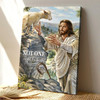 Scripture Canvas Wall Art Christian Canvas Art Not One Will Be Lost For Jesus Will Seek And Save All Who Call Upon His