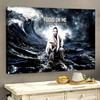 Focus On Me Not The Storm Jesus Give Me Hand Canvas Wall Art Jesus Canvas Pictures Christian Wall Posters