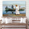 Calling Of The Fishermen Canvas Wall Art Christian Canvas Pictures Religious Canvas Wall Art