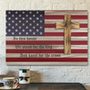 God Canvas Prints Jesus Canvas Art In This House We Stand For The Flag And Kneel For The Cross Canvas Wall Art