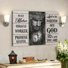 Bible Verse Canvas Way Maker Miracle Worker Canvas Wall Art Scripture Canvas Wall Art