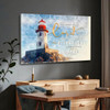Proverbs 1810 The Name Of The Lord Is A Strong Tower Wall Art Canvas Jesus Christ Wall Art Gift