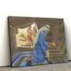 Lehi And The Brass Plates Canvas Pictures Christian Paintings For Home Religious Canvas Wall Decor