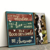 Live Your Adventure Canvas Wall Art Christian Canvas Wall Decor Bible Verse Wall Art Canvas Farmer Gift