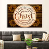 Philippians 413 Wall Art Sunflower I Can Do All Things Through Christ Canvas Print Religious Wall Decor