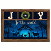 Nativity Scene, Joy To The World Christmas Wall Art Canvas Religious Wall Decor