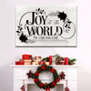 Joy To The World The Lord Has Come Christmas Wall Art Canvas Religious Wall Decor