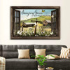 Christian Wall Art Amazing Grace How Sweet The Sound Rustic Farmhouse Canvas Print Religious Wall Decor