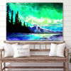Northern Lights Canvas Wall Art Canvas Wall Decor Home Decor Living Room Christian Wall Art Print