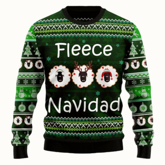 Goofygearprints Fleece Navidad Ugly Sweater - Christmas sweater gift
