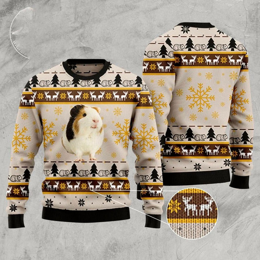 Goofygearprints Hedgehog Cute Ugly Christmas Sweater, Funny Xmas Sweater, Sweater Xmas