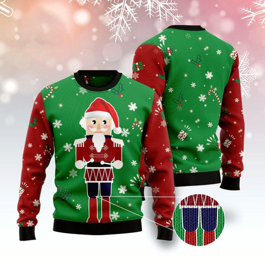 Goofygearprints Amazing Nutcracker Ugly Christmas Sweater, Funny Xmas Sweater, Sweater Xmas