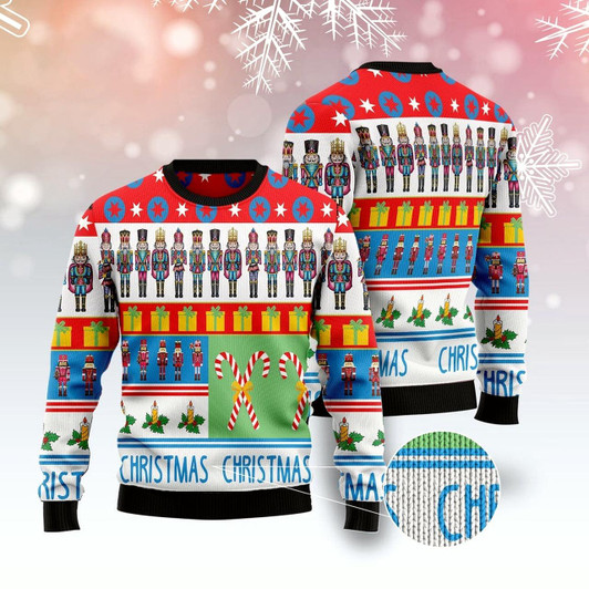 Goofygearprints The Nutcracker Ugly Christmas Sweater, Funny Xmas Sweater, Sweater Xmas
