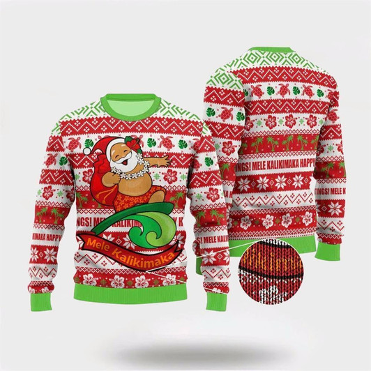 Goofygearprints Christmas Santa Clause Ugly Christmas Sweater, Best Gift For Holiday, Christmas Crewneck Sweater, Christmas Winter Fashion