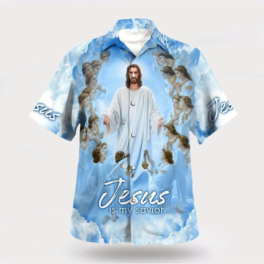 Goofygearprints Christian Hawaiian Shirt, Jesus Is My Savior 4 Hawaiian Shirts, Christian Aloha Shirt
