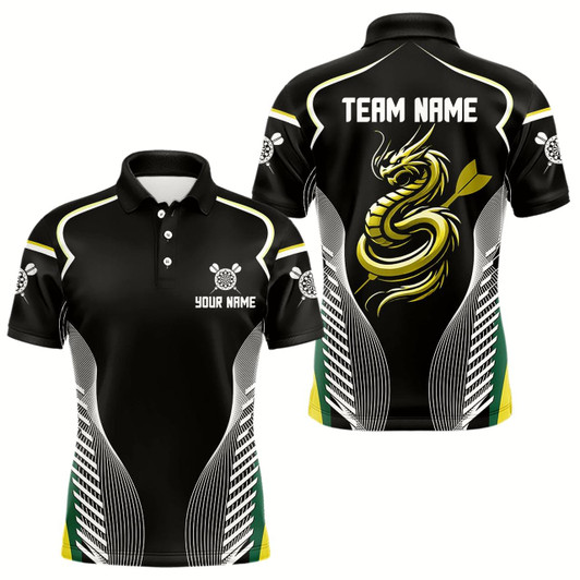 Goofygearprints Custom Dragon Dart Jerseys, Dragon Dart Team Men Polo Shirts Style 3