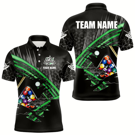 Goofygearprints Personalized Billiard Shirts For Men Custom Billiard Pool Ball Jerseys, Billiard Team Shirt Style 1