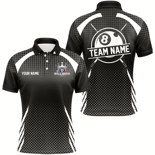 Goofygearprints Personalized Billiard Tournament Pool Shirts For Men, Best 8 Ball Billiard Team Jerseys Style 1
