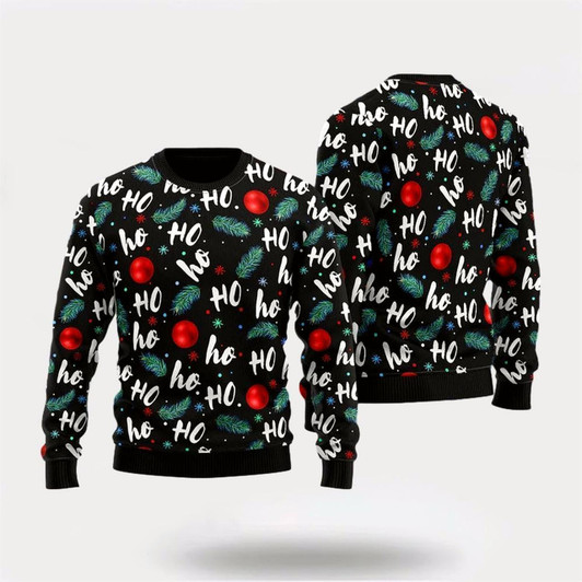 Goofygearprints Santa Claus Laughing Pattern Ugly Christmas Sweater For Men And Women, Best Gift For Christmas, The Beautiful Winter Christmas Outfit