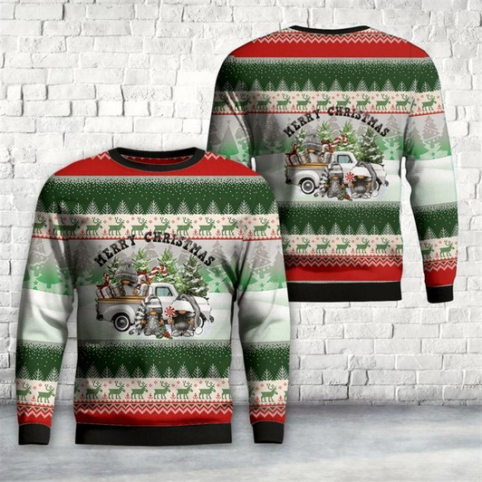 Goofygearprints Merry Christmas Gnomies Ugly Christmas Sweater For Men And Women, Best Gift For Christmas, The Beautiful Winter Christmas Outfit