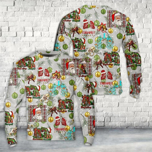Goofygearprints Christmas Respiratory Therapist Ugly Christmas Sweater For Men And Women, Best Gift For Christmas, The Beautiful Winter Christmas Outfit