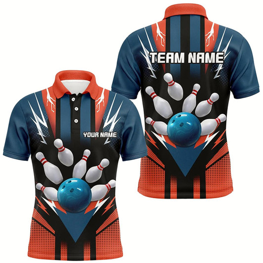 Goofygear Personalized Bowling Shirt Polo Bowling Shirt For Men Bowling Team League Style 2