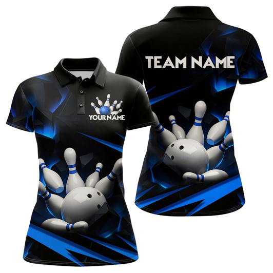 Goofygear Personalized Bowling Abstract Design Shirt For Mens Custom Bowling Team Jersey Shirt