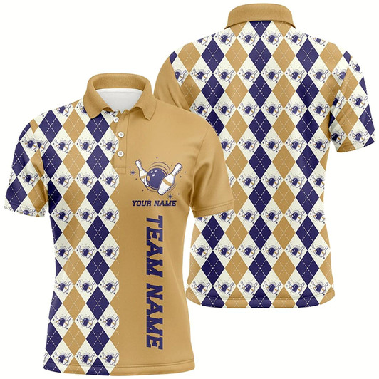 Goofygear Personalized Vintage Bowling Shirts For Men Fall Bowling Team Jersey Christmas Bowling Gifts Style 1