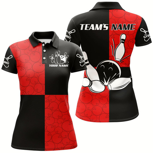 Goofygear Polo Bowling Shirts Customized For Women Bowling Jersey Bowling Team League